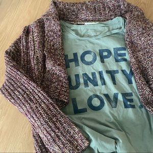 Hope. Unity. Love. Tee shirt